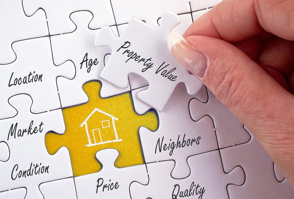Comparing a home appraisal, evaluation, and market value assessment
